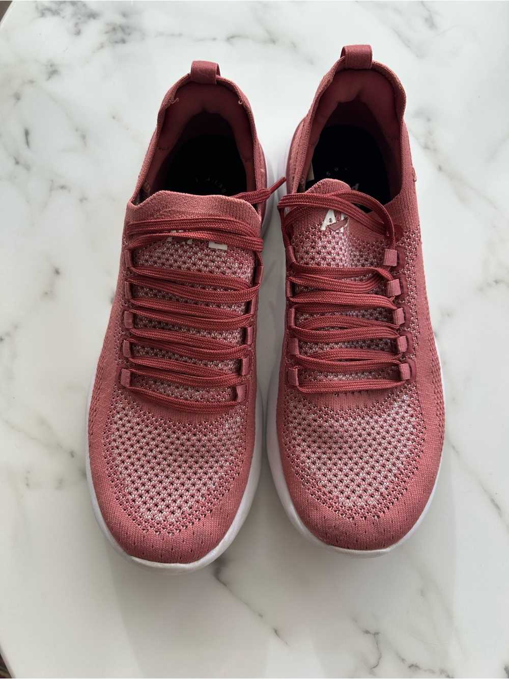 EXC! APL Women's TechLoom Breeze Slip-on Sneakers in Mauve Pink Cedar 8